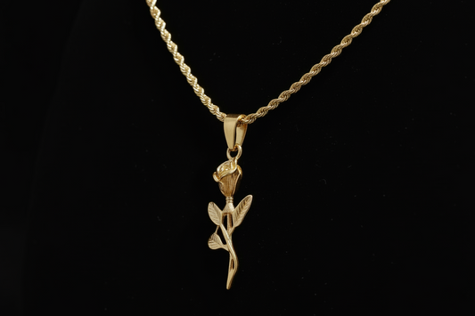 Girls Deserve Roses Necklace