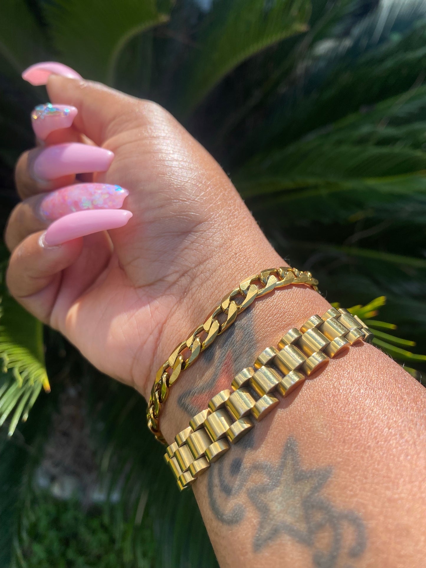 Link Chain Bracelet - 24KByMarie